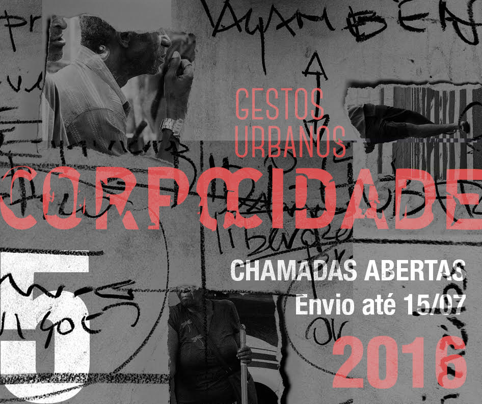 CORPOCIDADE 5 - Chamadas abertas até 15/07