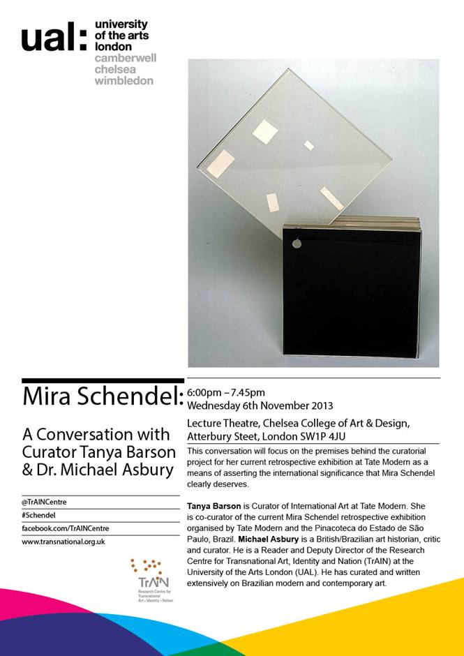 Mira Schendel:  A Conversation with Curator Tanya Barson  & Dr. Michael Asbury