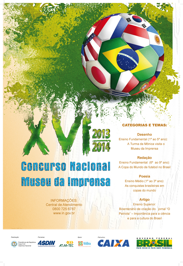 XVI Concurso Nacional Museu da Imprensa