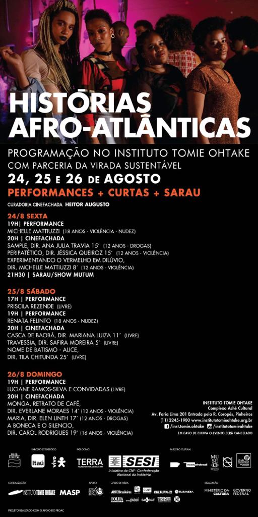 Histórias Afro-Atlânticas: Programação Instituto Tomie Ohtake com parceria da Virada Sustentável