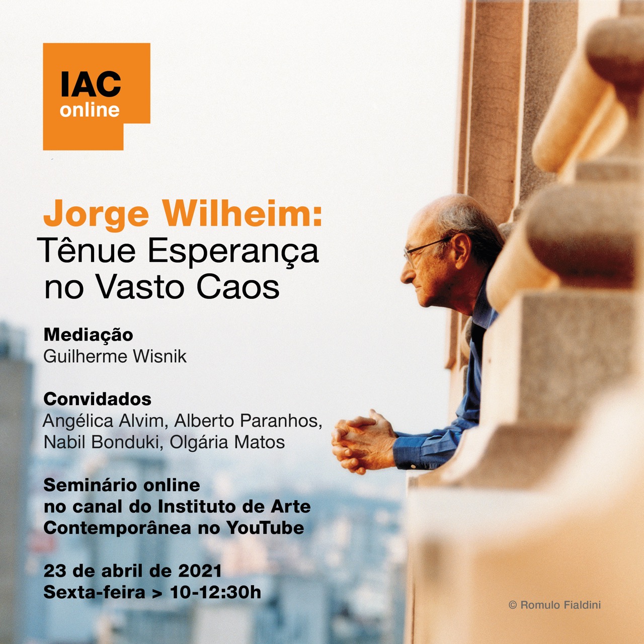 Seminário online IAC Jorge Wilheim