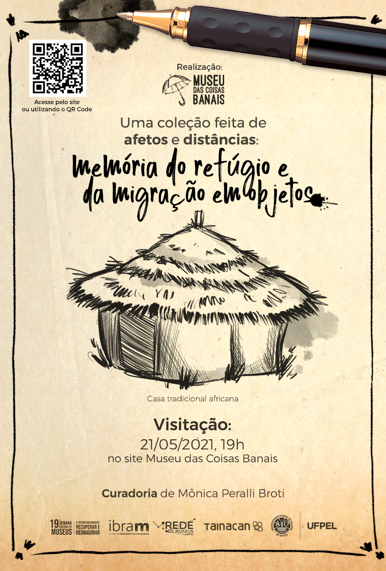 CONVITE - Exposição Virtual “Uma coleção feita de afetos e distâncias: memória do refúgio e da imigração em objetos”